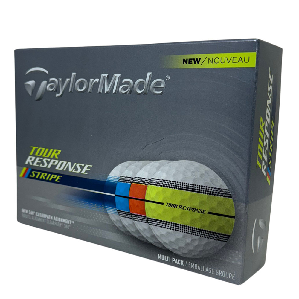TaylorMade Tour Response Stripe Golf Balls - Maple Hill Golf TaylorMade Tour Response Stripe Golf Balls - Maple Hill Golf